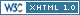 valid XHTML 1.0
